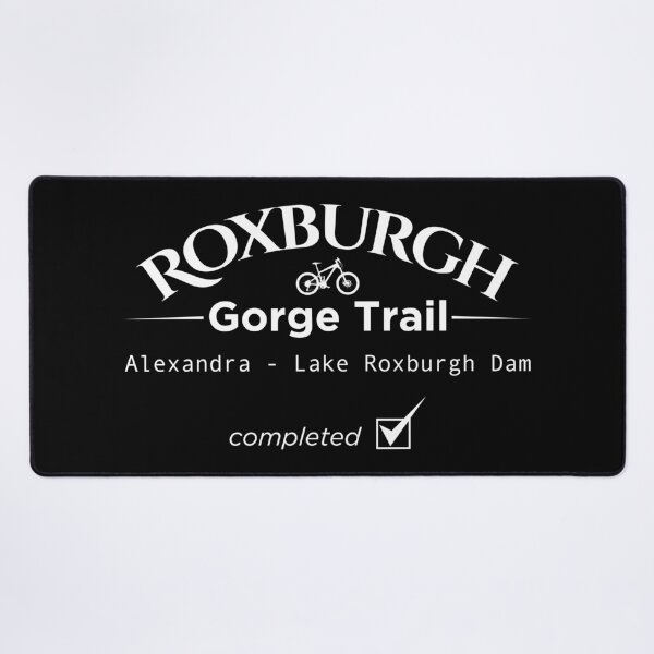 Item preview, Roxburgh Trail New Zealand white font designed and sold by MY NEW ZEALAND.