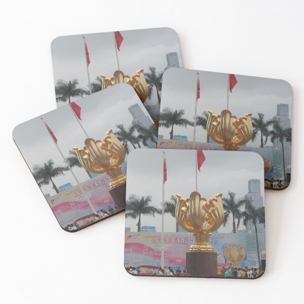 Item preview, Golden Bauhinia landmark in Wan Chai HK designed and sold by pbchan.