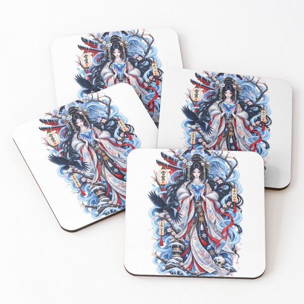Item preview, The Forgotten Promise | Japanese Ukiyo-e Snow Spirit designed and sold by Substance_life.