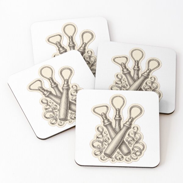 Item preview, Trimming Tools Trio | Vintage Pottery Tools Ceramicist Dark Academia Print designed and sold by StickyGuys.