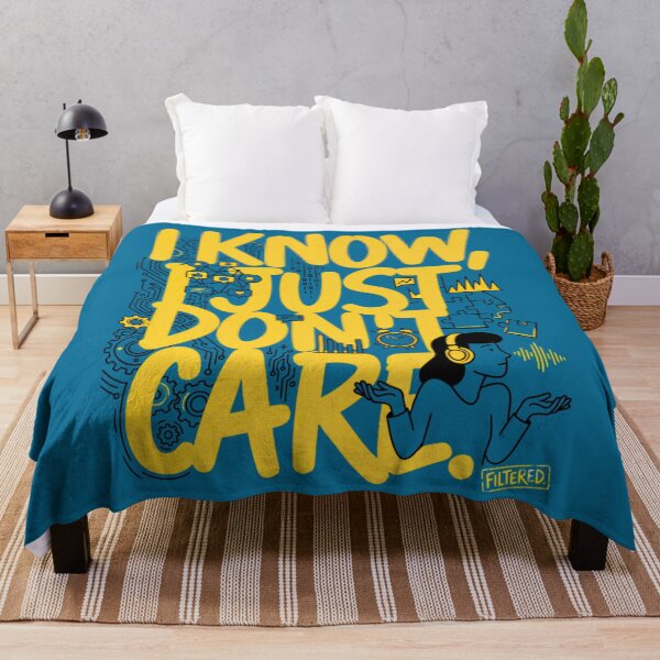 Item preview, I Know, I Just Don’t Care designed and sold by FatmaAhmed90.
