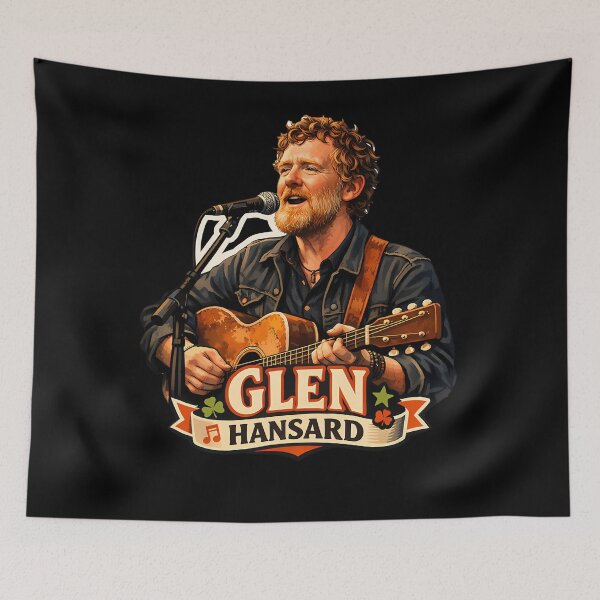 Item preview, Glen Hansard Acoustic Folk Music Art designed and sold by DavidThe1.