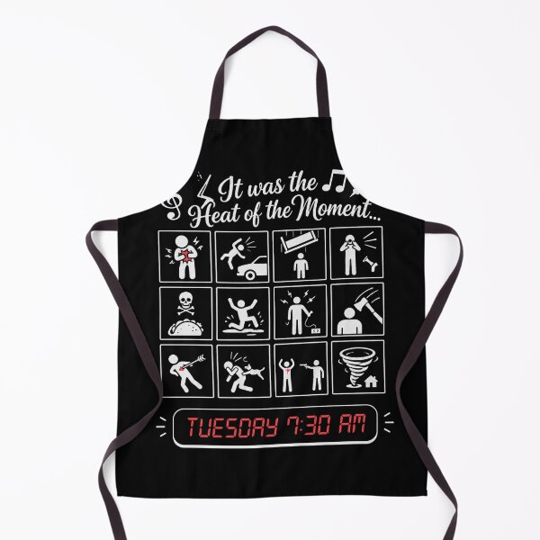 Item preview, It was the Heat of the Moment TUESDAY 7:30 AM designed and sold by ErinRuthie.