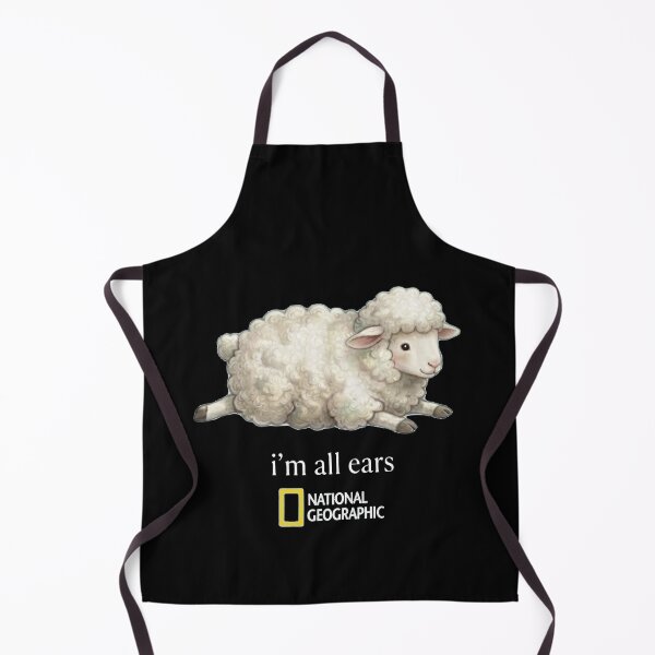 Item preview, National Geographic Sheep I'm All Ears Wildlife Graphic T-Shirt Nature Tee designed and sold by Doptlavia.