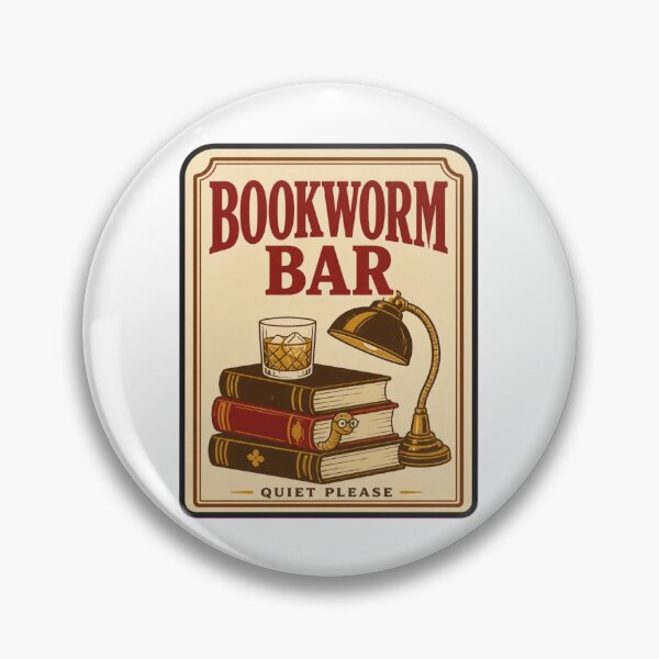 Item preview, Bookworm Bar Vintage Matchbook | Retro Book Lover Matchbook Art Reading Gift designed and sold by StickyGuys.