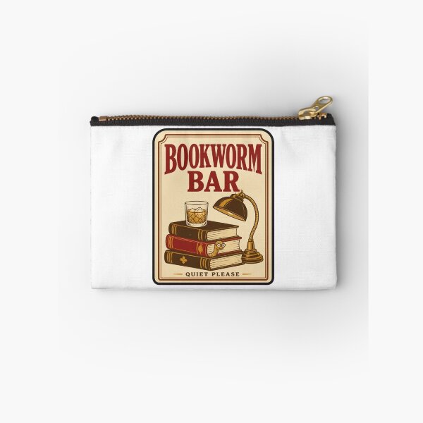 Item preview, Bookworm Bar Vintage Matchbook | Retro Book Lover Matchbook Art Reading Gift designed and sold by StickyGuys.