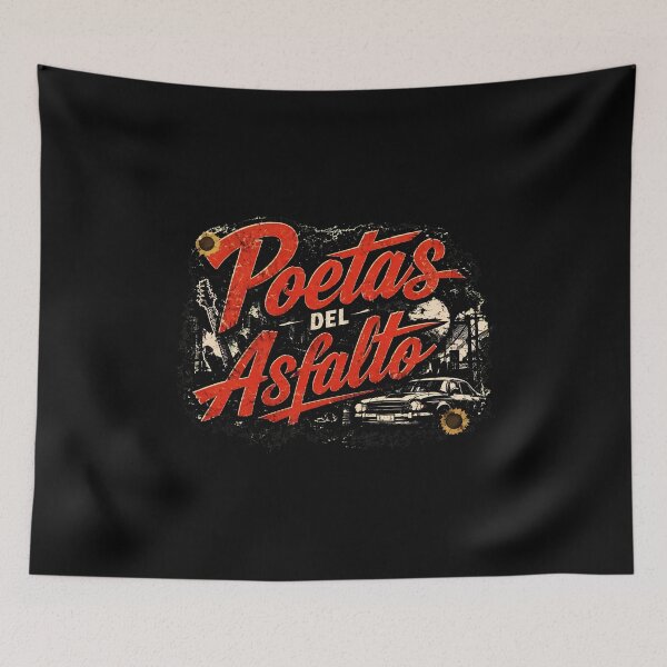 Item preview, Poetas del Asfalto Car designed and sold by HesseCove.