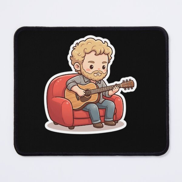 Item preview, Glen Hansard Acoustic Folk Music Artist designed and sold by DavidThe1.