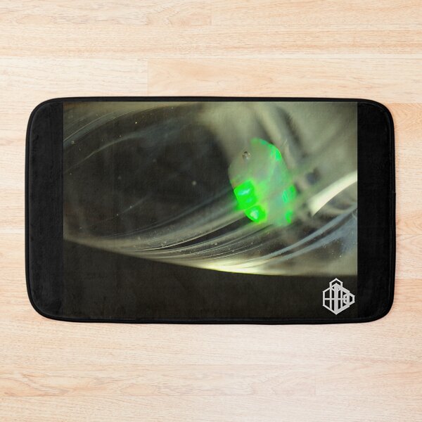 Item preview, Emerald Core — Borosilicate Glass Microscopy Art designed and sold by HIKARIMi.