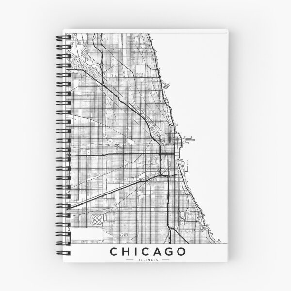 Item preview, Chicago Vintage City Map designed and sold by BoringClothes .