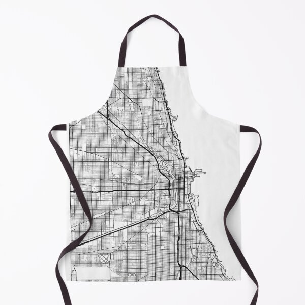 Item preview, Chicago Vintage City Map designed and sold by BoringClothes .