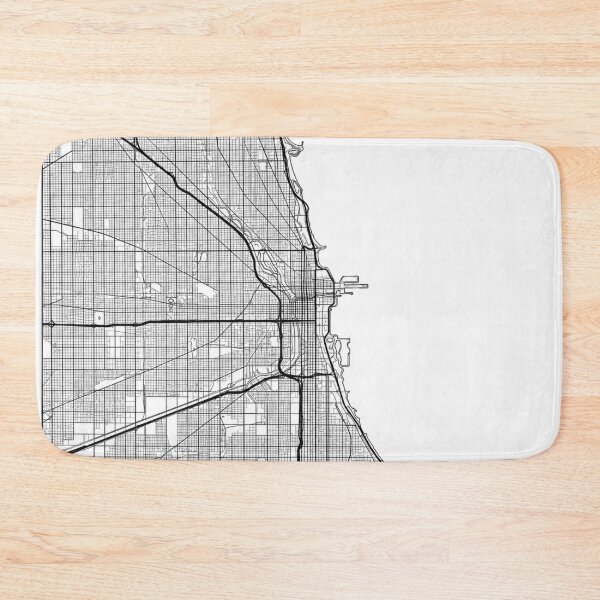 Item preview, Chicago Vintage City Map designed and sold by BoringClothes .