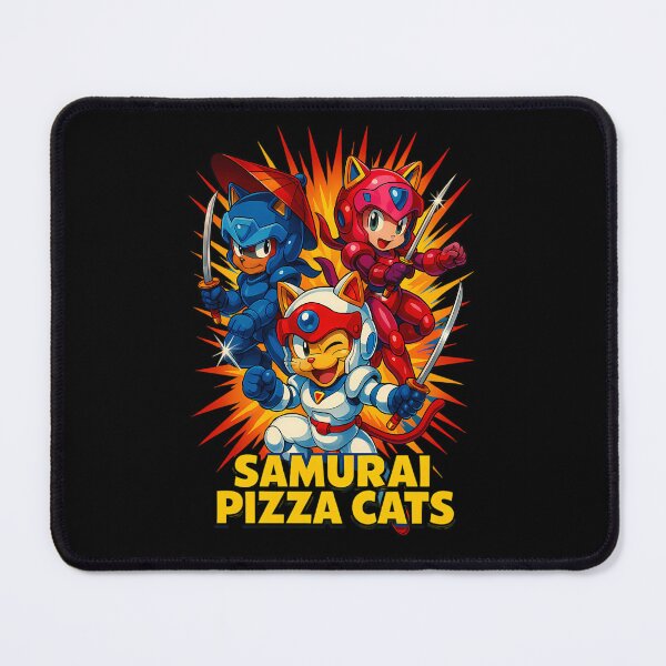 Item preview, Three Armor Clad Feline Warriors Wielding Swords In Action designed and sold by ElnurStore.