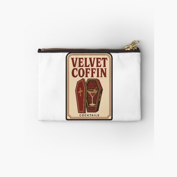 Item preview, Velvet Coffin Cocktails Vintage Matchbook | Retro Goth Bar Matchbook Art designed and sold by StickyGuys.