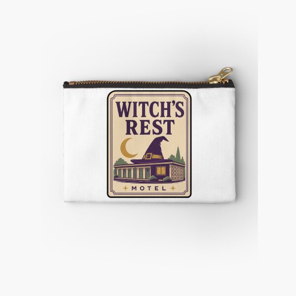 Item preview, Witch's Rest Motel Vintage Matchbook | Retro Witchy Matchbook Art Halloween designed and sold by StickyGuys.