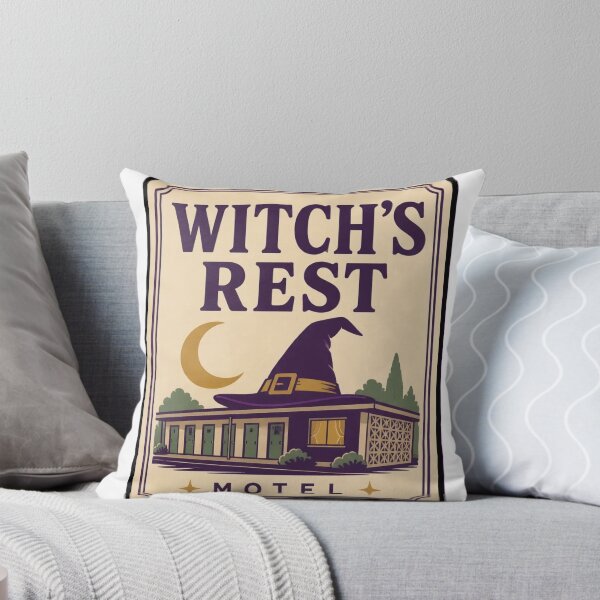 Item preview, Witch's Rest Motel Vintage Matchbook | Retro Witchy Matchbook Art Halloween designed and sold by StickyGuys.