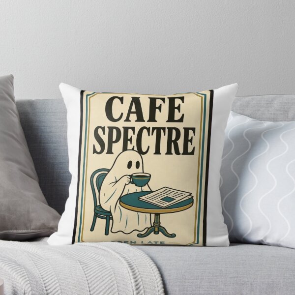 Item preview, Cafe Spectre Vintage Matchbook | Retro Ghost Coffee Matchbook Art Halloween designed and sold by StickyGuys.