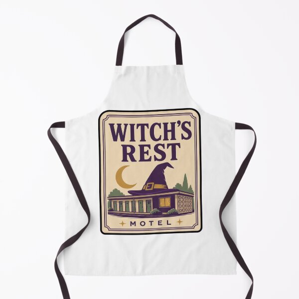 Item preview, Witch's Rest Motel Vintage Matchbook | Retro Witchy Matchbook Art Halloween designed and sold by StickyGuys.