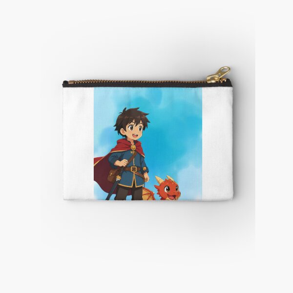 Item preview, Little Adventurer Boy and His Baby Dragon Companion designed and sold by Mohamed  Ramadan.