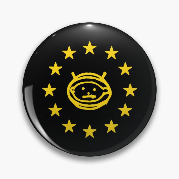Item preview, Quirky Alien EU Flag Doodle designed and sold by HesseCove.