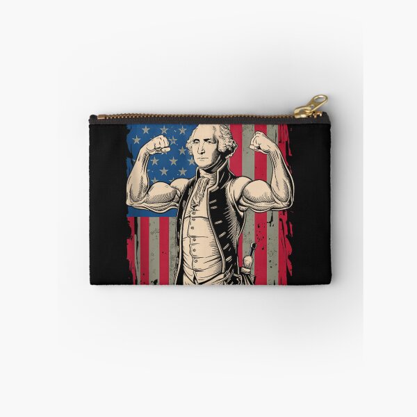 Item preview, Right To Bare Arms USA 4th July Funny George Washington Tank Top designed and sold by forthelovat12.