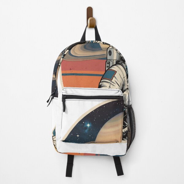 Item preview, Coffee Astronaut in Space – Retro Saturn Vintage Cosmic Coffee Lover designed and sold by Louliloulita.