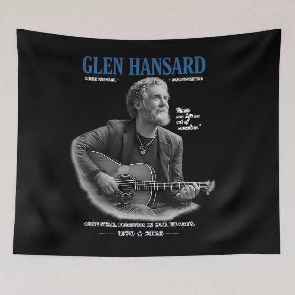 Item preview, Glen Hansard Irish Folk Music Artist designed and sold by HaytamShop.