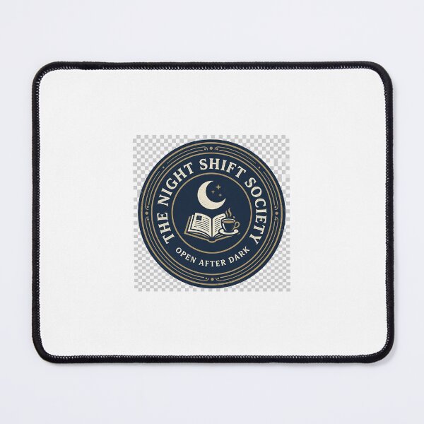 Item preview, The Night Shift Society Vintage Moon Coffee Book Design designed and sold by ImagineDraws.