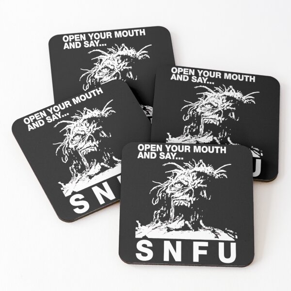 Item preview, SNFU Open Your Mouth and Say... Mr. Chi Pig designed and sold by GrinReaperGoods.