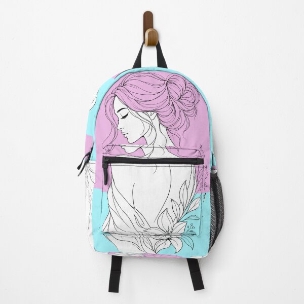 Item preview, beauty woman line art designed and sold by ngangkangart.