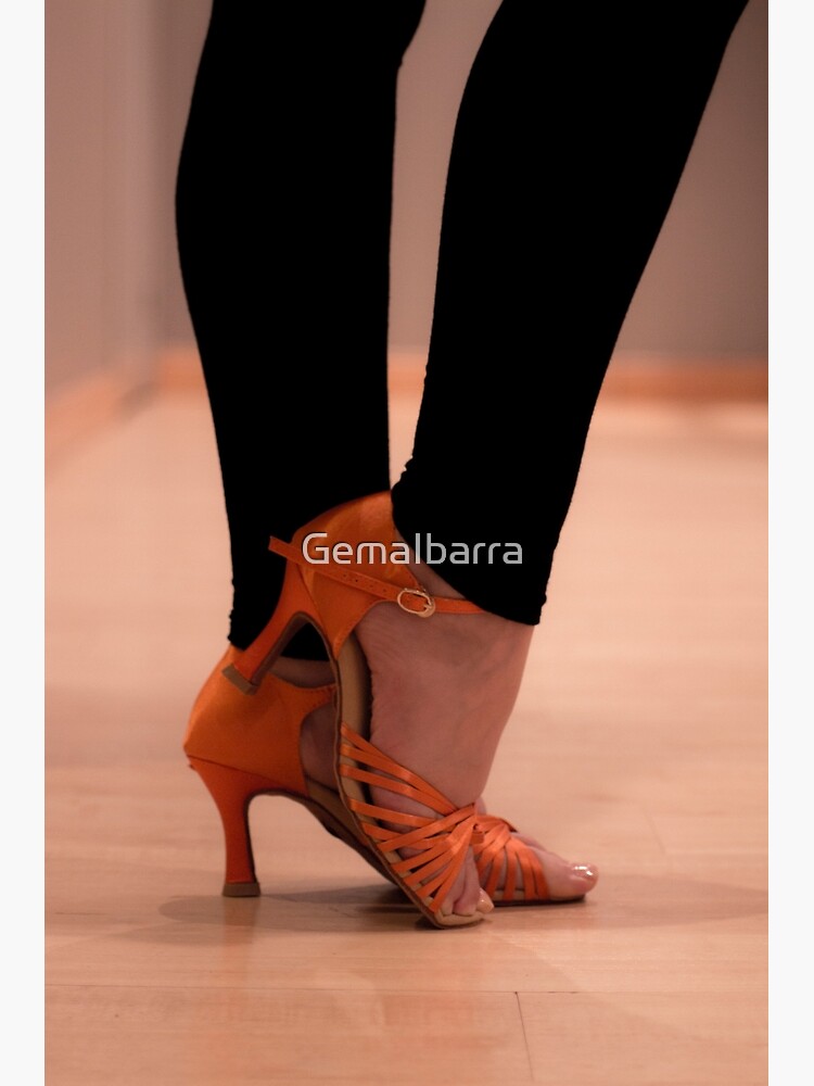 Lámina fotográfica for Sale con la obra «Zapatos de baile mujer» de  GemaIbarra