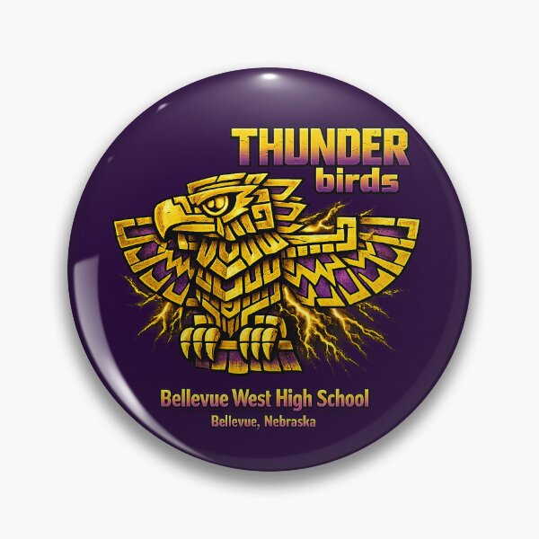 Item preview, Thunderbirds - Bellevue West High School - Light Variant designed and sold by Omaha Jones T-Shirts and More.