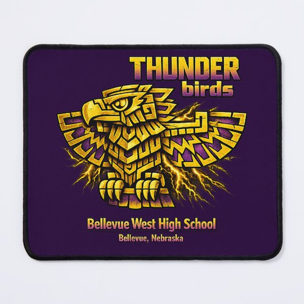 Item preview, Thunderbirds - Bellevue West High School - Light Variant designed and sold by Omaha Jones T-Shirts and More.