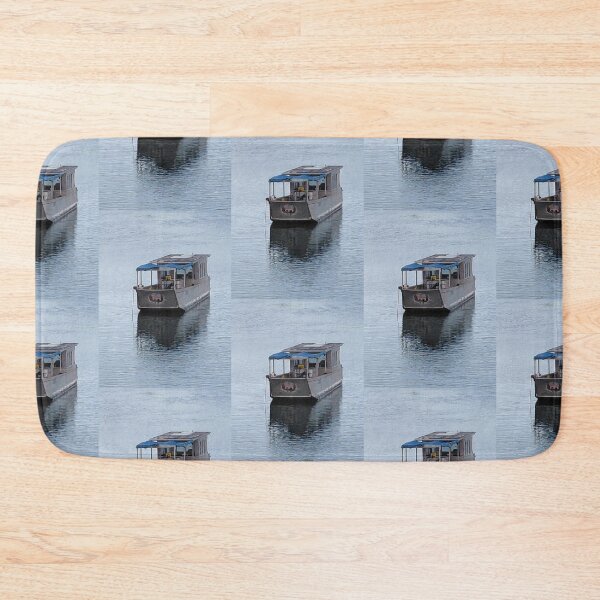 Item preview, Boat in a river in South Townsville designed and sold by pbchan.