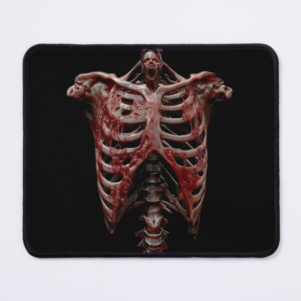 Item preview, Realistic Open Ribcage Body Horror Skeleton Costume - Second Version designed and sold by The Funky Sprunki.