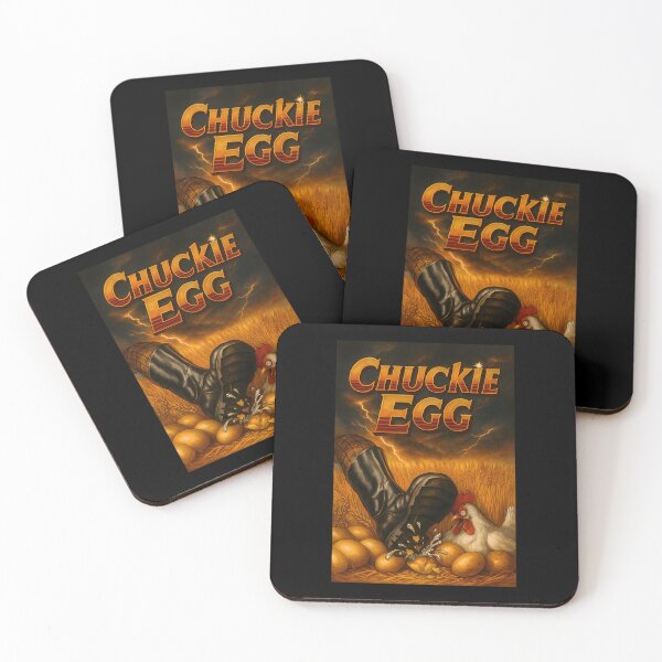 Item preview, Heavy Boot Crushing Egg Beside Scared Hen In Wheat Field designed and sold by Cognatus.