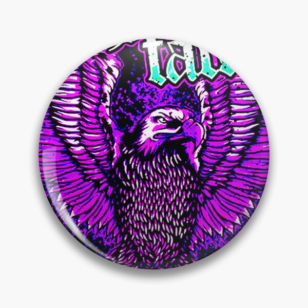 Item preview, Purple Pink Gradient Wings Alternative Rock designed and sold by ArcanaGlowCraft.