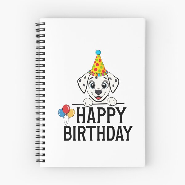 Item preview, Happy Dalmatian Birthday designed and sold by TheAnimalZ00.