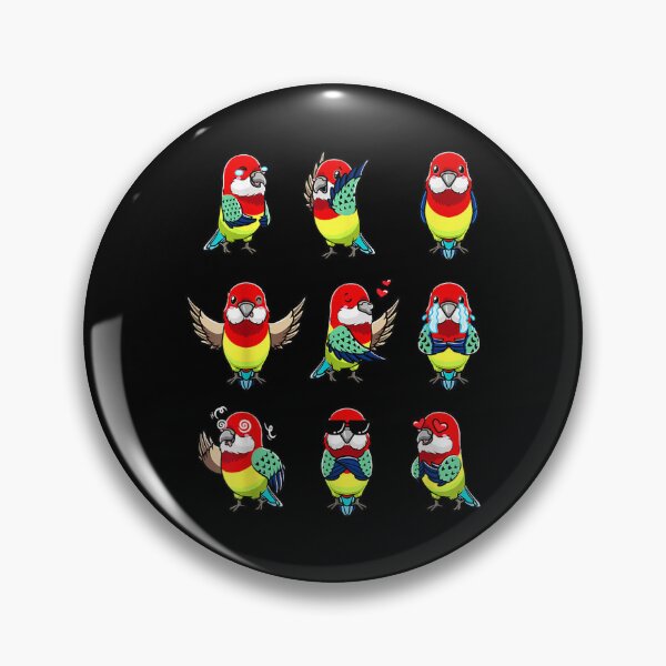 Item preview, Eastern Rosella Bird designed and sold by goombi-creative.