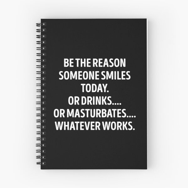 Item preview, Be The Reason Someone Smiles Funny Sarcastic Quote designed and sold by WhistleCloset.
