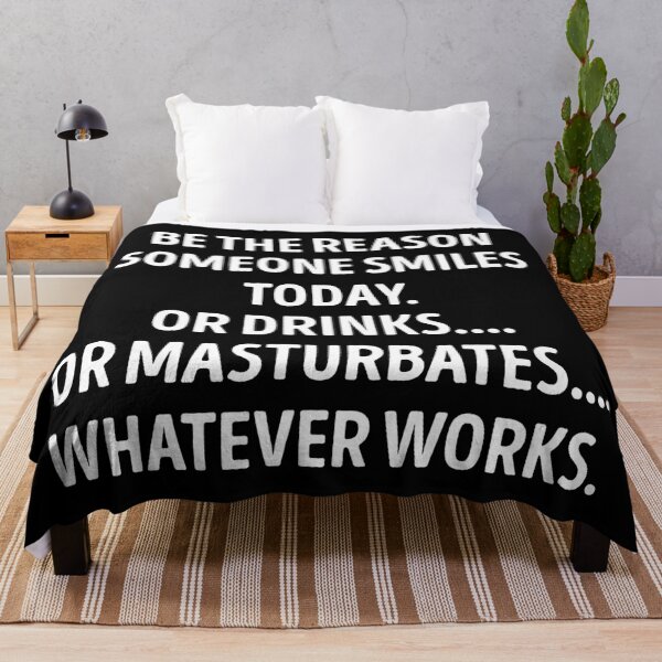 Item preview, Be The Reason Someone Smiles Funny Sarcastic Quote designed and sold by WhistleCloset.