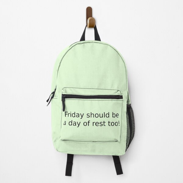 Item preview, Friday should be a day of rest too! designed and sold by English Learning.