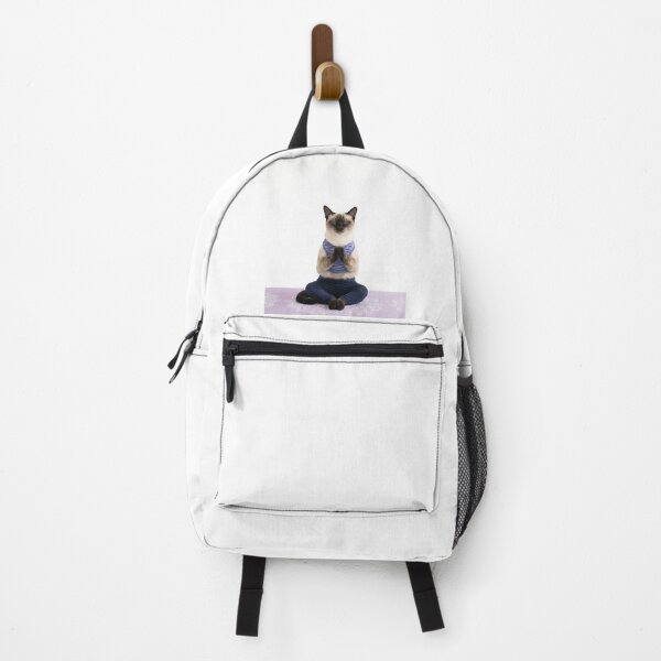 Item preview, Zen Siamese Cat Yoga Master designed and sold by PictoVibe.