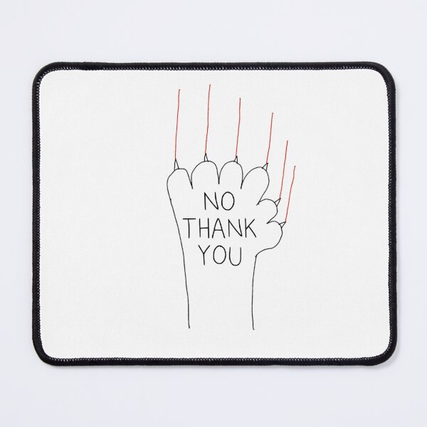 Item preview, Poly Cat Says No Thank You designed and sold by NicDoesFunArt.