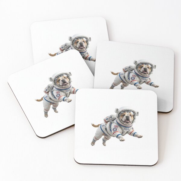 Item preview, Bulldog Astronaut Space Explorer designed and sold by PictoVibe.