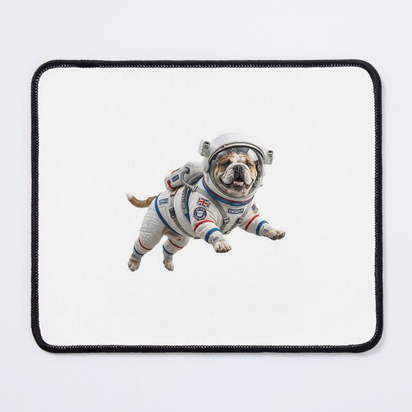Item preview, Bulldog Astronaut Space Explorer designed and sold by PictoVibe.