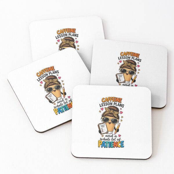 Item preview, Caffeine and Lesson Plans - Funny Teacher designed and sold by joy-Moons.