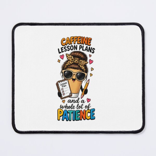 Item preview, Caffeine and Lesson Plans - Funny Teacher designed and sold by joy-Moons.