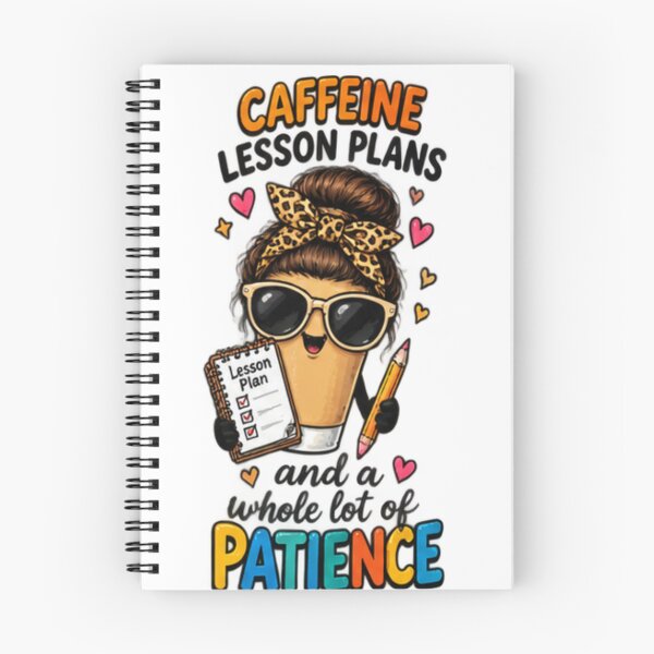 Item preview, Caffeine and Lesson Plans - Funny Teacher designed and sold by joy-Moons.