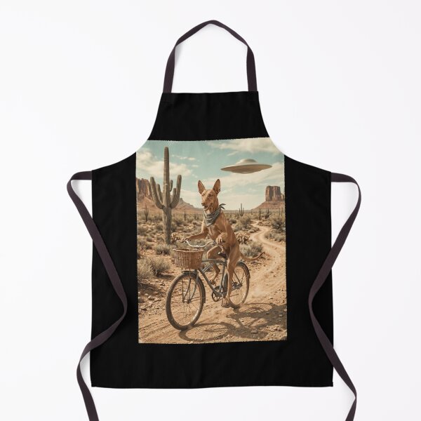 Item preview, Pharaoh Hound Riding Bike Wild West Western UFO Dog Lover designed and sold by dian-rody-crest.